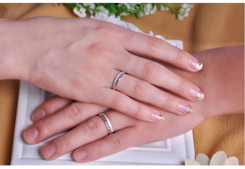 1 шт. ювелирные изделия из настоящего стерлингового серебра AAA Циркон Сердце