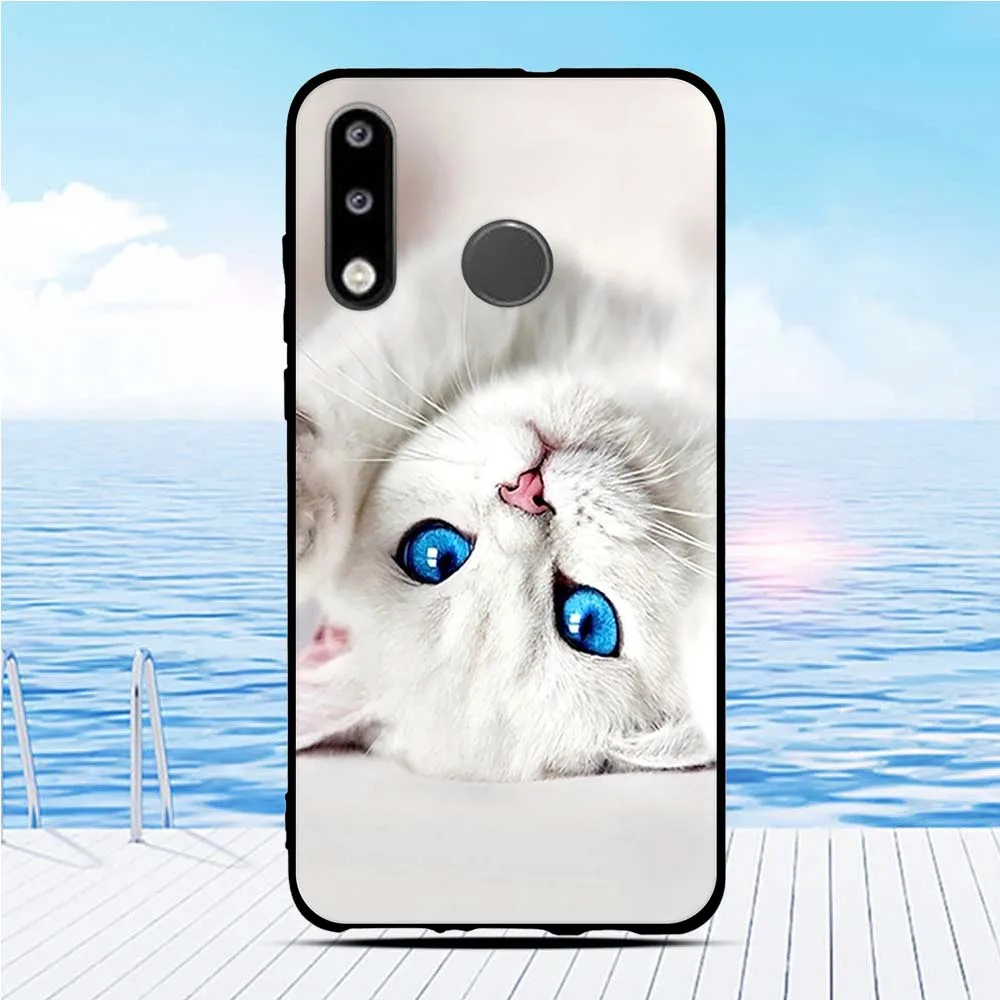 Чехол-Бампер для Huawei P30 lite силиконовый чехол телефона TPU 3D рельефный мультяшный |