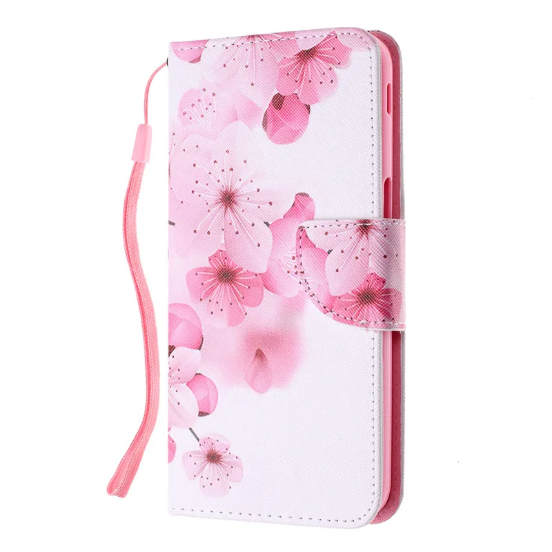Чехол Etui с мультяшным единорогом для samsung Galaxy S10 Lite S9 S8 Plus S7 Edge J4 J6 Note 9 8 откидной кожаный чехол для телефона
