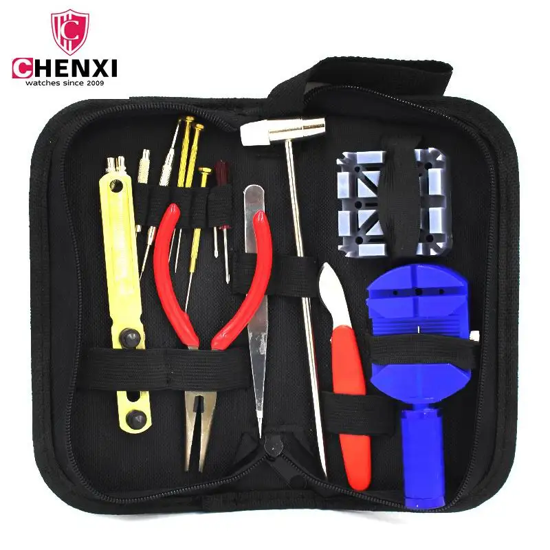 Набор инструментов для ремонта часов 16 шт. открывалка корпуса отвертка снятия