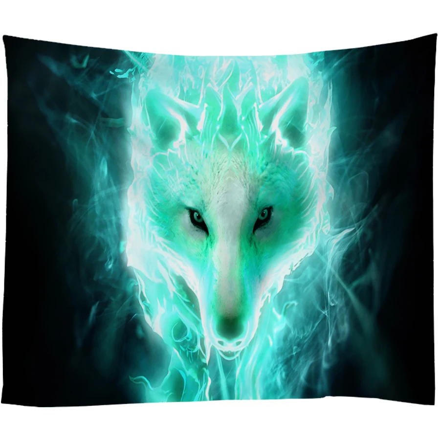 Гобелен с изображением Ловца снов гобелен животных на стену светящийся в стиле