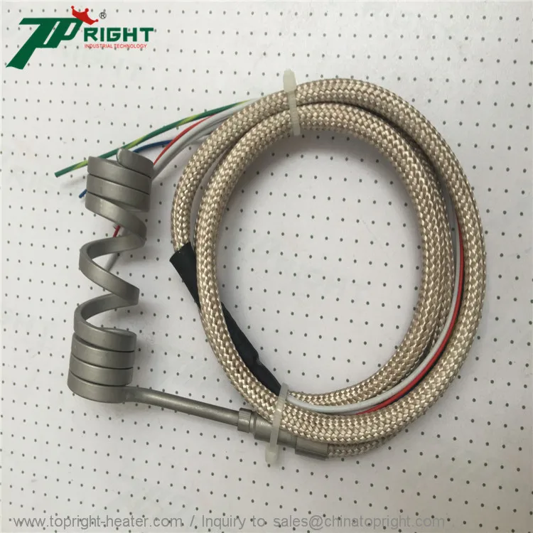 Нагревательный элемент катушки горячего бегуна id16x85 мм 240v420w|element| |