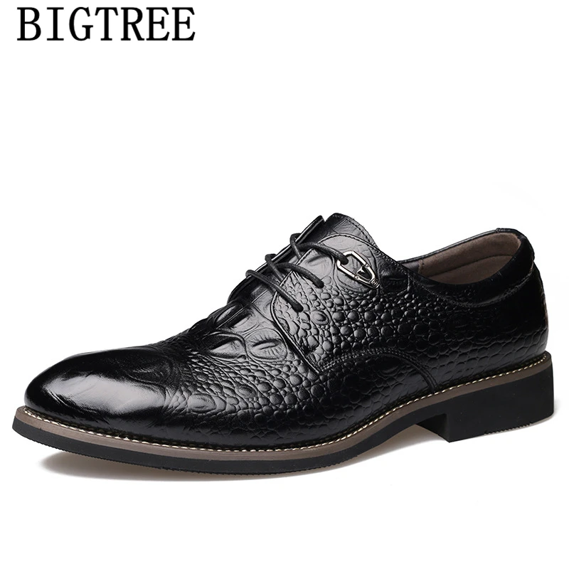 

Crocodile Shoes Men Classic Coiffeur Formal Shoes Men Genuine Leather Luxury Italian Brand Oxford Shoes Men Dress Erkek Ayakkabi