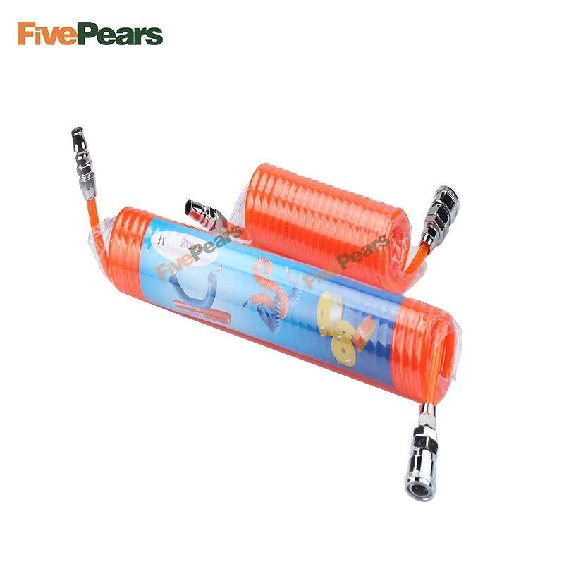 FIVEPEARS 1 шт. 3 м/6 м/9 м/12 м/15 м различные размеры полиуретановый ПУ воздушный компрессор шланг трубка для компрессора воздушный инструмент