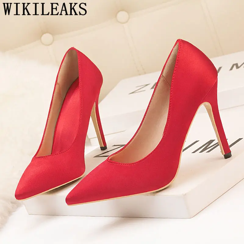 Туфли лодочки женские на высоком каблуке элегантные свадебные туфли пикантные