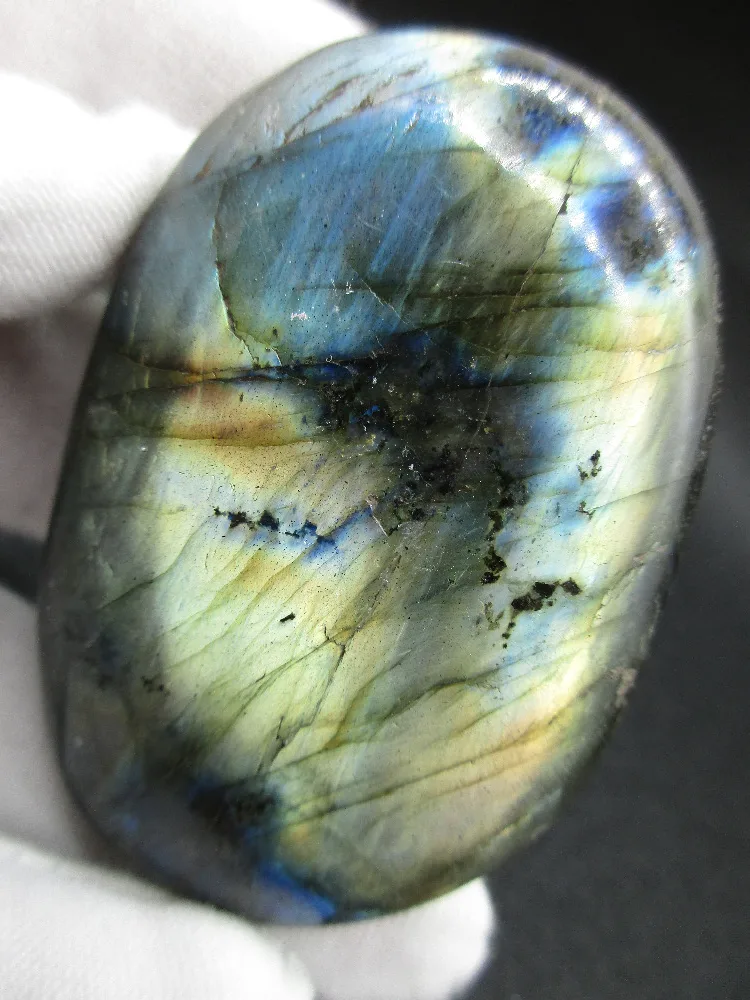 Natural Labradorite Crystal Rough Polished Beautiful Labradorite From Madagascar Reiki Stone