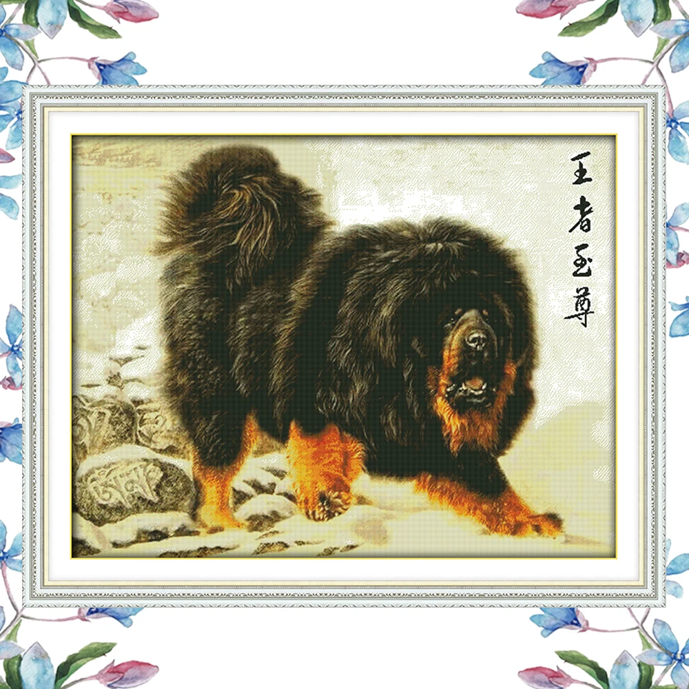 NKF King Power Cross Stitch Pattern Handmade Craft Painting Needlework Embroidery Kit Stitching Set for Home Decor | Дом и сад