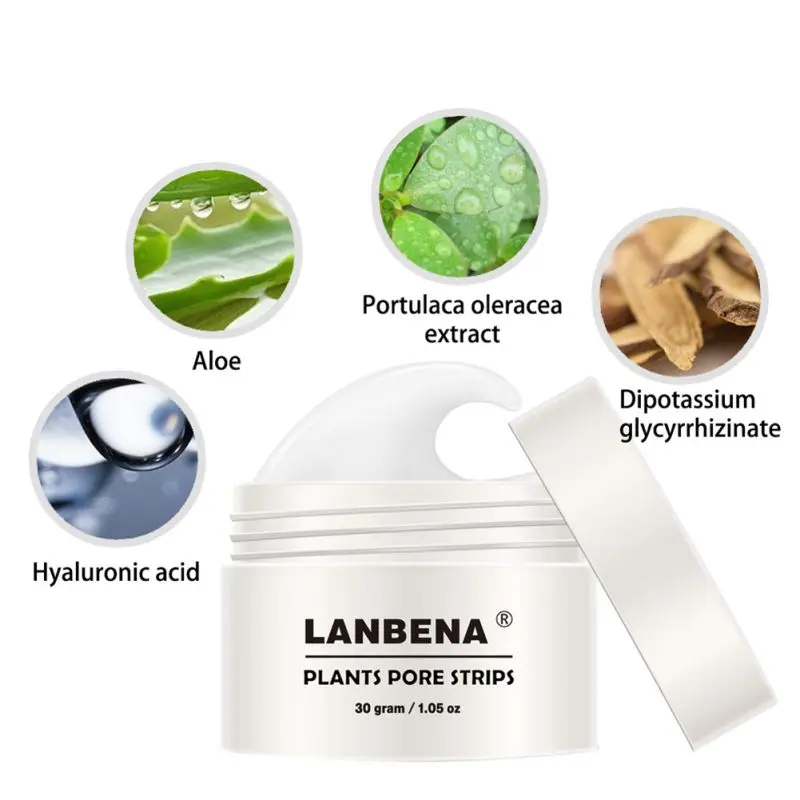 Маска для удаления угрей LANBENA 30 г полоска пор черная маска пилинг лечение акне