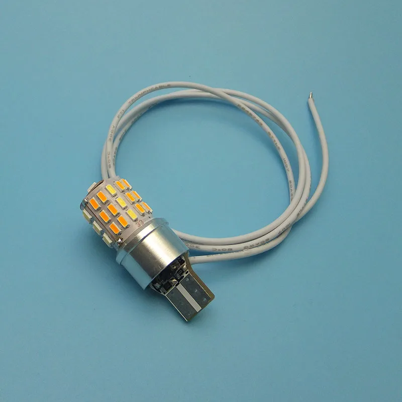 MIDCARS мотоцикл 12 в led двойной цвет белый желтый дневной ходовой светильник красный желтый авто светильник s сигнальная лампа Стайлинг