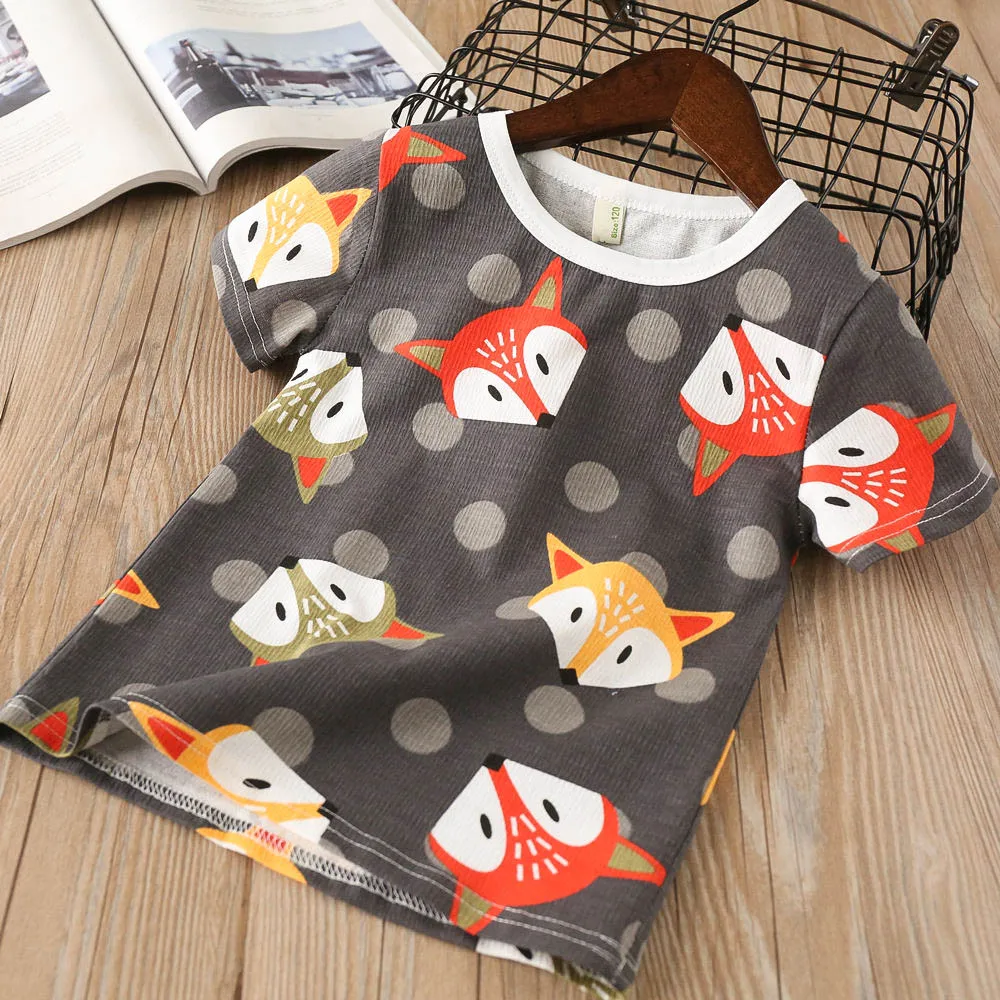 Hurave/свитер рубашки Одежда для маленьких девочек летняя футболка с короткими