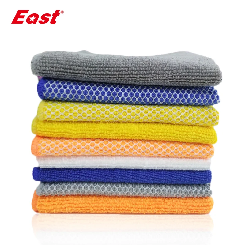 Life83 10pcs Microfiber Dish Cleaning Cloth Double Sided Kitchen Towel Rags Household Cleaning