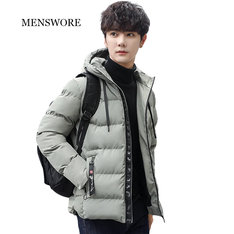 MENSWORE мужские Новая куртка пальто модного бренда Повседневное Мужская ветровка
