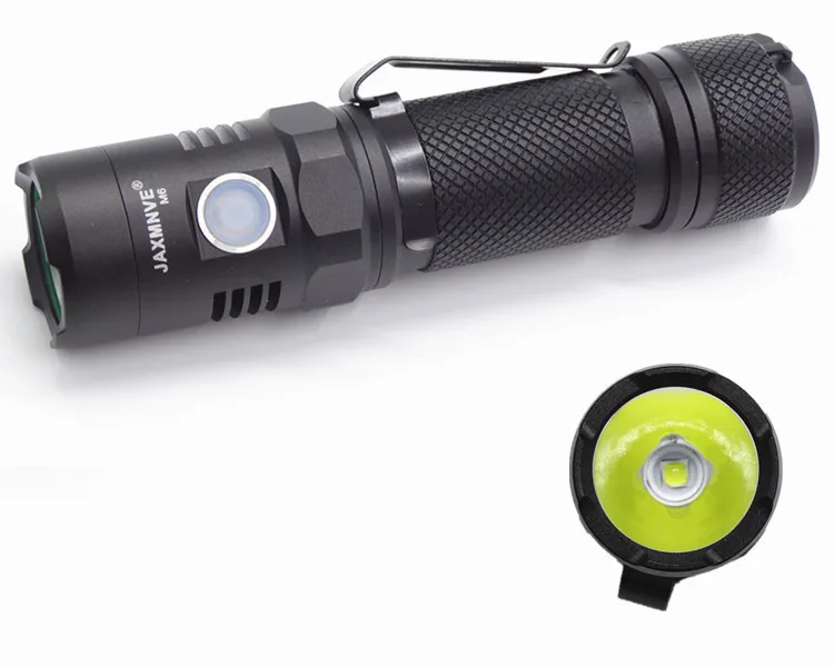 JAXMNVE CREE XPL V6 EDC светодиодный фонарик факел фонарь lanterna велосипед самообороны Отдых