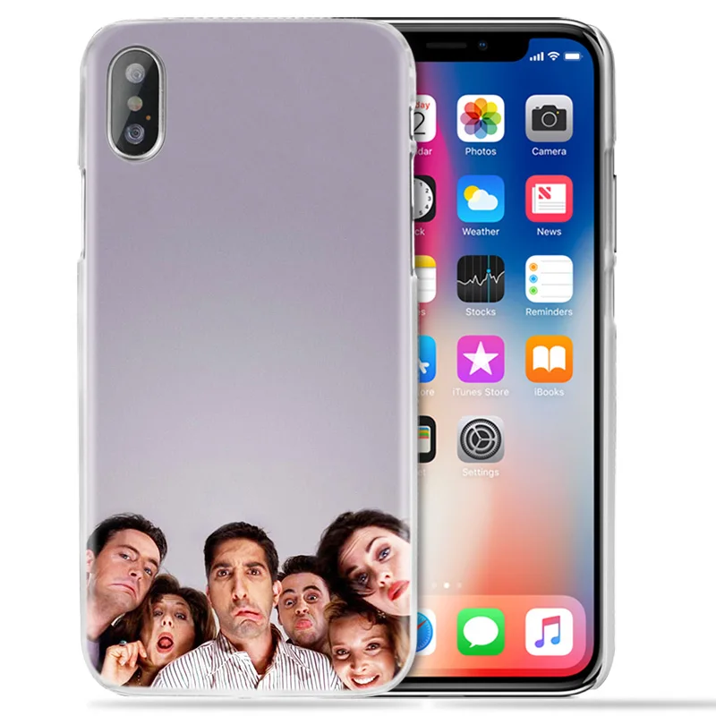 Чехол Friends Together для Apple iPhone 11 11Pro 7 7S 8 Plus X XS Max XR 6 6s + SE 2020 Жесткий ПК чехол телефона ТВ