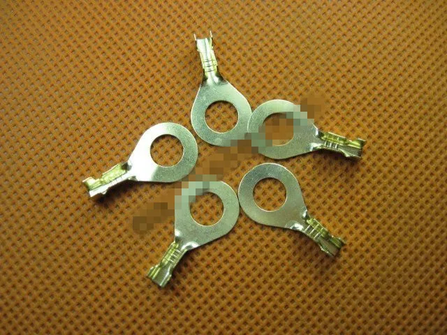 Для Автомобильного аккумулятора клеммы 6 ММ медный стержень/Земля отрицательный