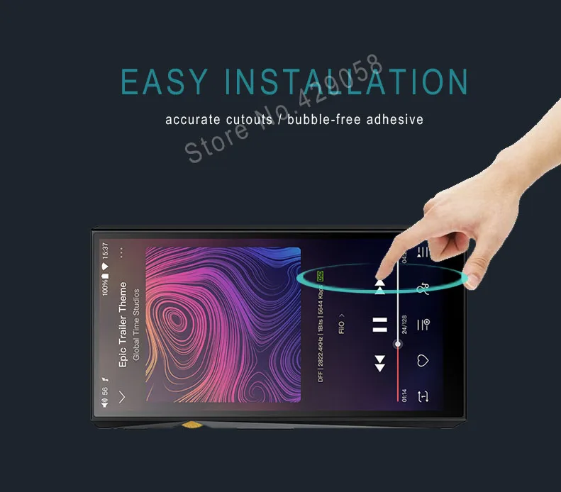 Защитная пленка из закаленного стекла для FIIO M11 / Pro|Защитные стёкла и плёнки