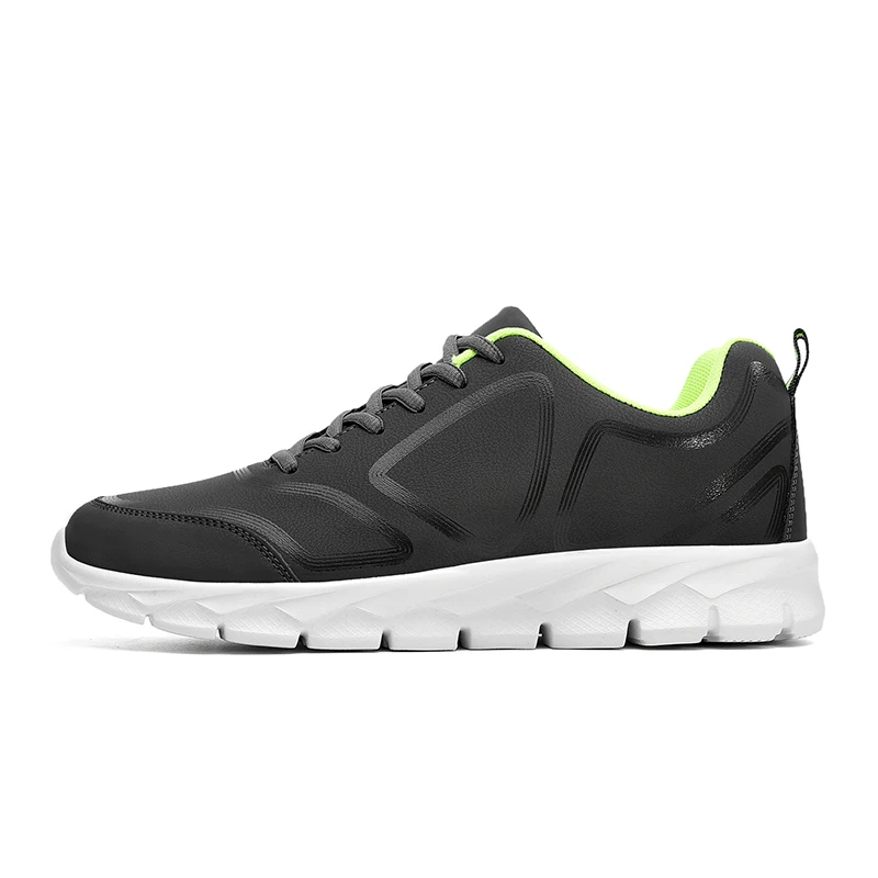 Большие Size38-48 мужские кожаные туфли с круглым носком на шнуровке Lightweigh Low Top