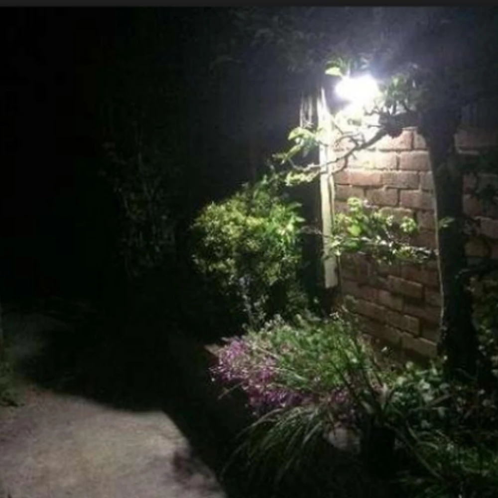 30 светодиодов Солнечная энергия ночник безопасности PIR датчик движения садовая