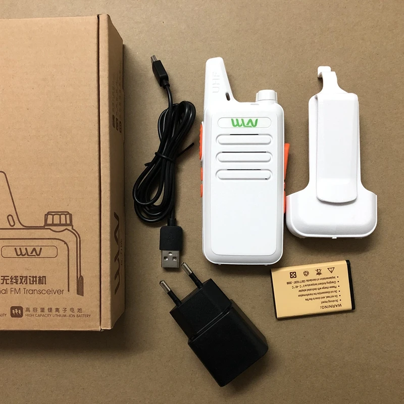 2 шт./лот KD C1 UHF 400 470 МГц Мини Портативный трансивер иди и болтай Walkie Talkie “иди WLN