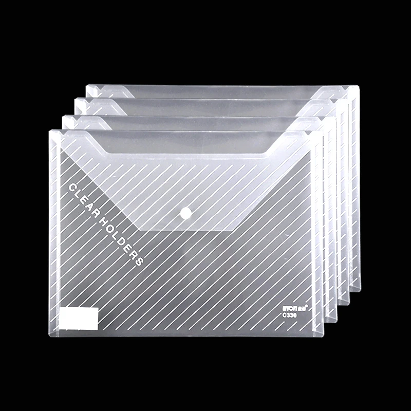 12 шт. канцелярские принадлежности папка для презентаций А4 пластиковая