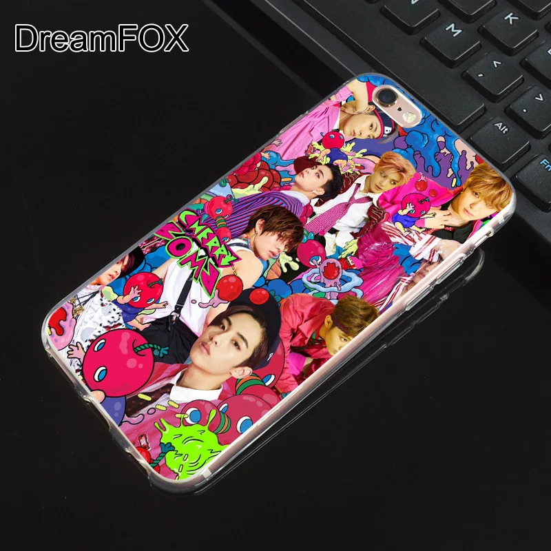 DREAMFOX N098 Kpop Nct 127 Мягкий ТПУ силиконовый чехол для Apple iPhone XR XS Max 8X7 6 6S Plus 5 5S SE 5C 4 4S |