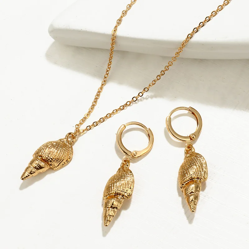 Женский комплект из ожерелья и ракушек ZOSHI ожерелье с подвеской в форме летняя