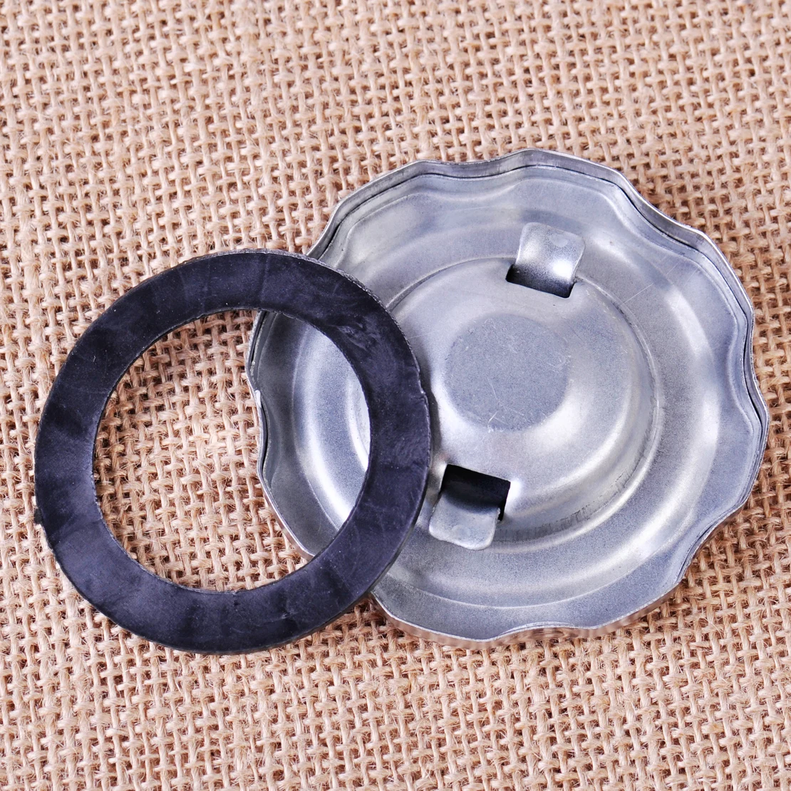 LETAOSK Новый хромированный газовый топливный бак Крышка Замена Подходит для Honda GX120