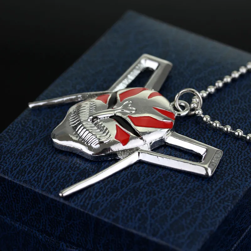 Отбеливающая Маска Kurosaki Ichigo ожерелье аниме ювелирные изделия бусы цепочки