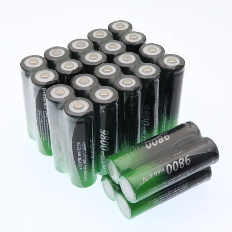 Новинка 18650 3,7 V 9800 mAh литий-ионная аккумуляторная батарея литий-ионные батареи для фонарика фары электронная игрушка, Прямая поставка