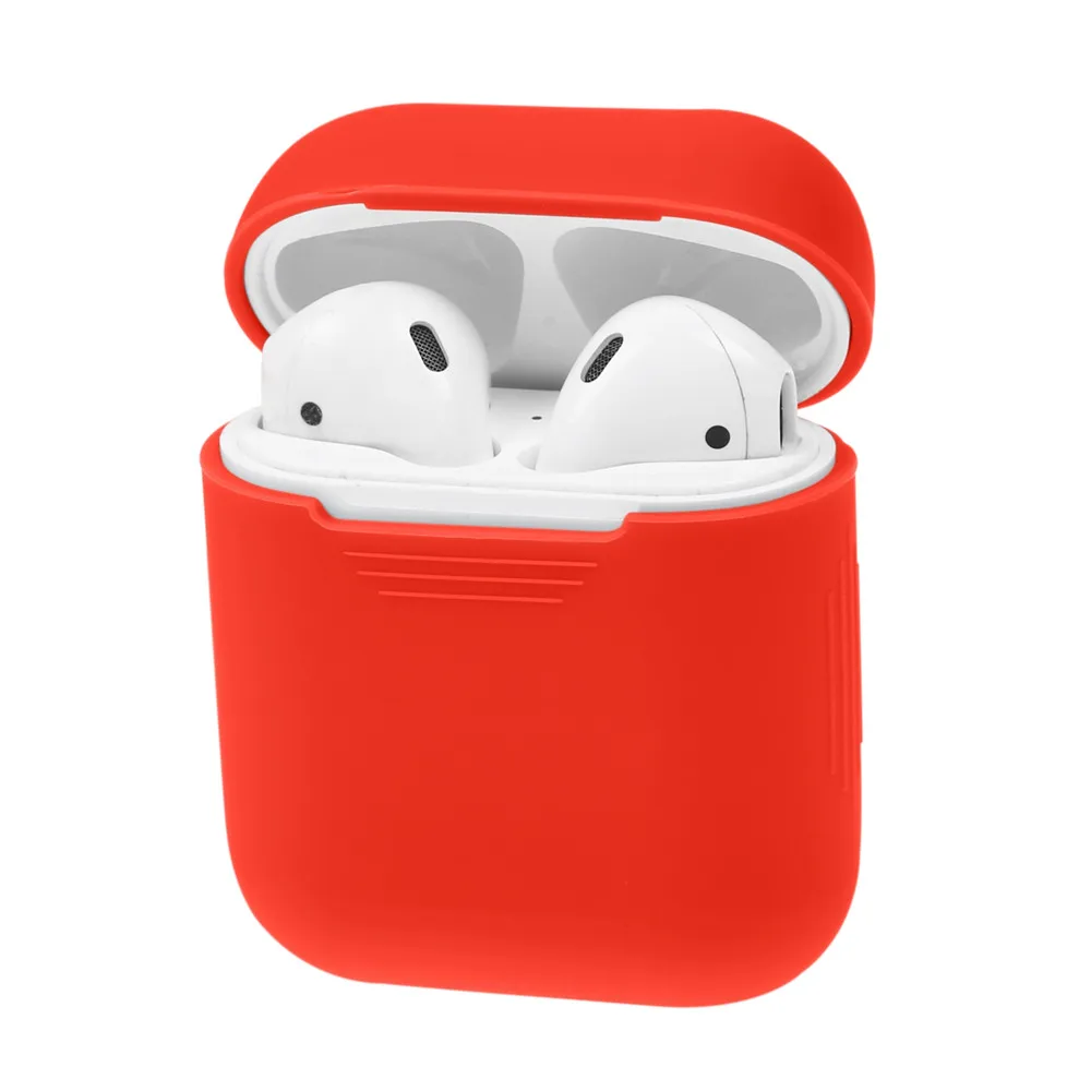 XBERSTAR для Apple AirPods Силиконовый Чехол ударопрочный защитный чехол для AirPods настоящий беспроводной чехол для наушников s