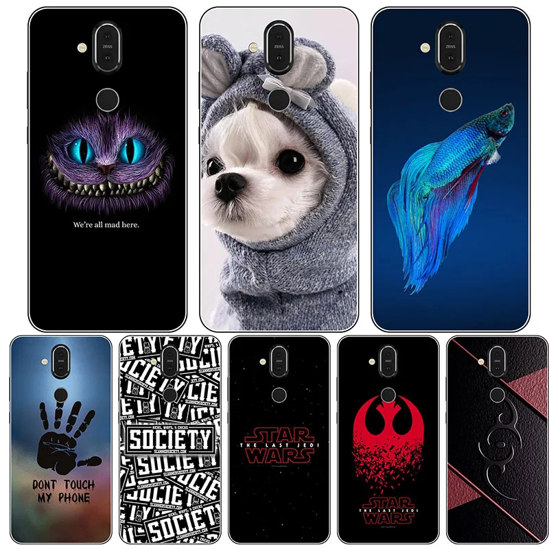 Милый Модный цветочный чехол для Nokia X71 X 71 NokiaX71 TA 1172 8 1 Plus с рисунком телефона Fundas