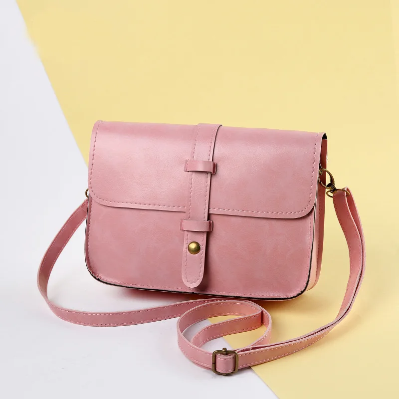 DOLOVE 2019 корейская женская сумка Ретро через плечо маленькая модная