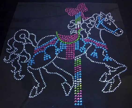 

2pc/lot design stones appliques hot fix rhinestone motif designs iron on patches sticker