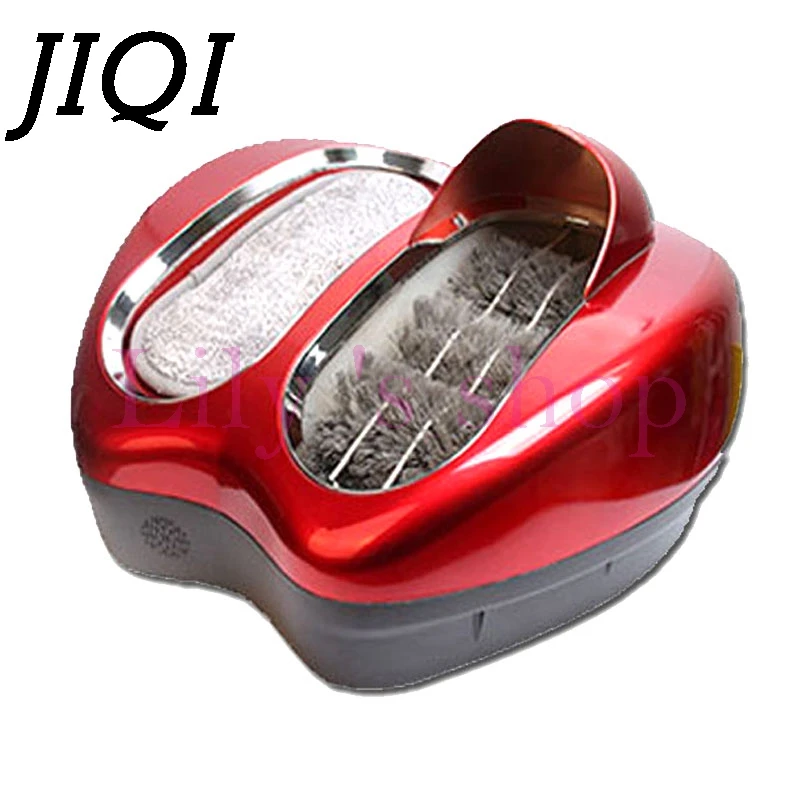 JIQI Eelectric подошвы обувь очиститель умный автоматический прибор для чистки обуви аппарат для чистки обуви подошвы стиральная щетка шайба EU Plug