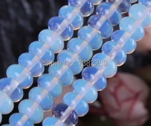 ! Оптовая продажа 5x8mm лунный камень Шри Ланка Abacus Свободные Бусы из халцедона 15