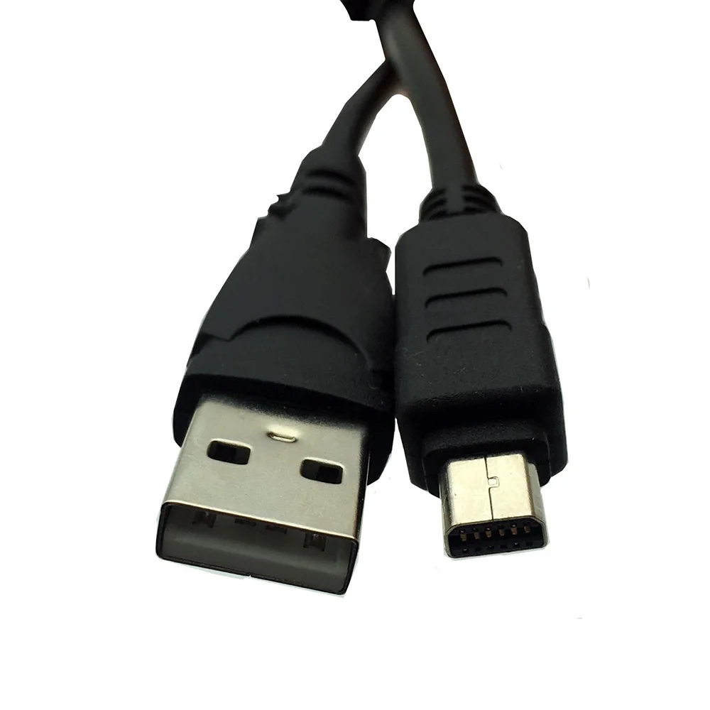 12 Pin зарядка через usb кабель Зарядное устройство Шнур для цифровой камеры Olympus SZ10