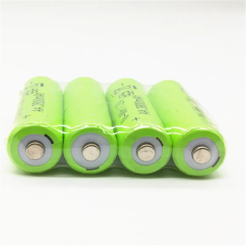 10 шт. AA Ni MH 1 2 V перезаряжаемая 3800mAh нейтральная Батарея перезаряжаемые батареи aa