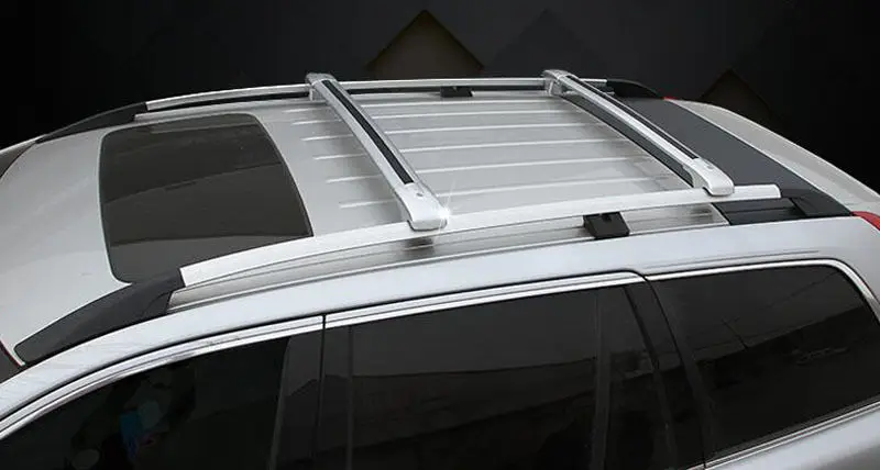 2 * для Volkswagen Touareg 06 16 поперечная рейка из алюминиевого сплава багажная стойка на
