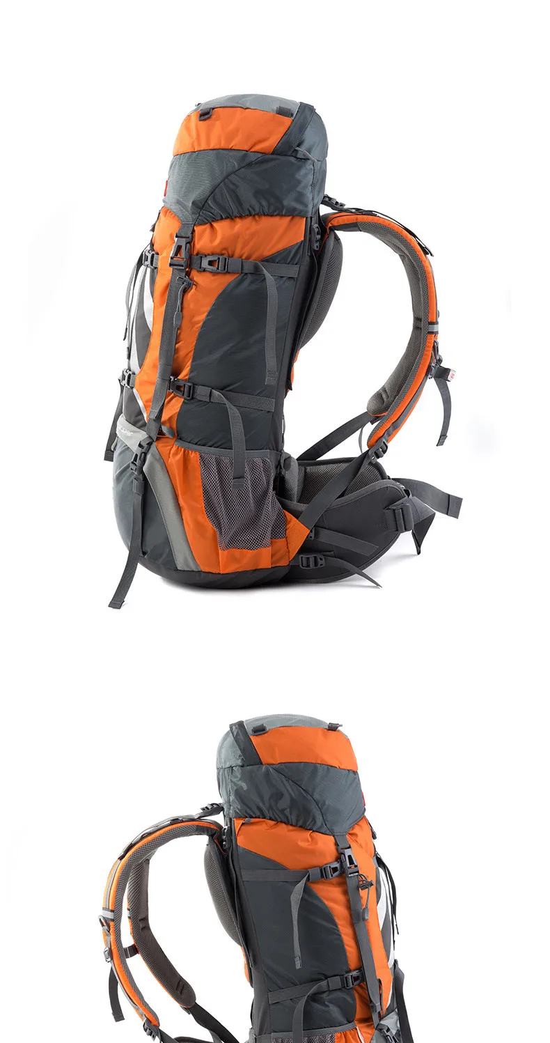 NatureHike профессиональный открытый рюкзак большой емкости 70L открытый альпинистский мешок с системой поддержки NH70B070-B