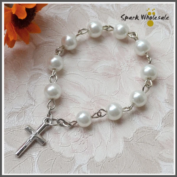 25 шт./лот католическая красная стеклянная жемчужина имитация пальцев