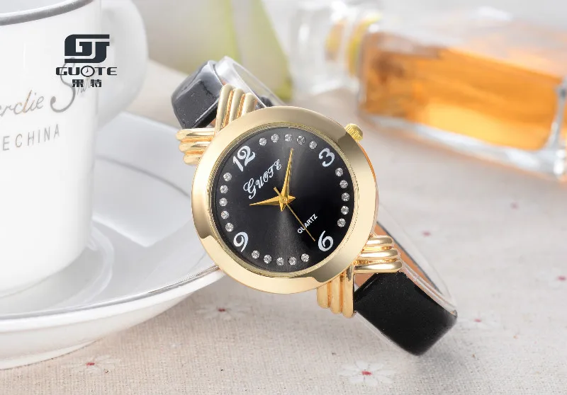 2017 Элитный бренд Для женщин наручные часы цвет: черный синий красного цвета