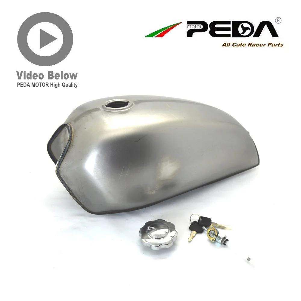 2FD PEDA мотоцикл Кафе Racer бак Винтаж 8л 2,1 галлон топливный газовый бак 2,1 галл. Ретро Бензобак для HONDA JH70 CG для YAMAHA