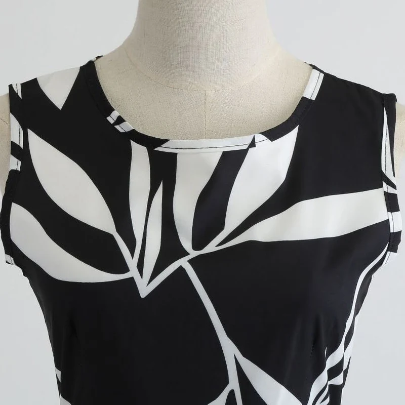 Женское винтажное платье в стиле ретро с цветочным принтом и рокабилли на лето