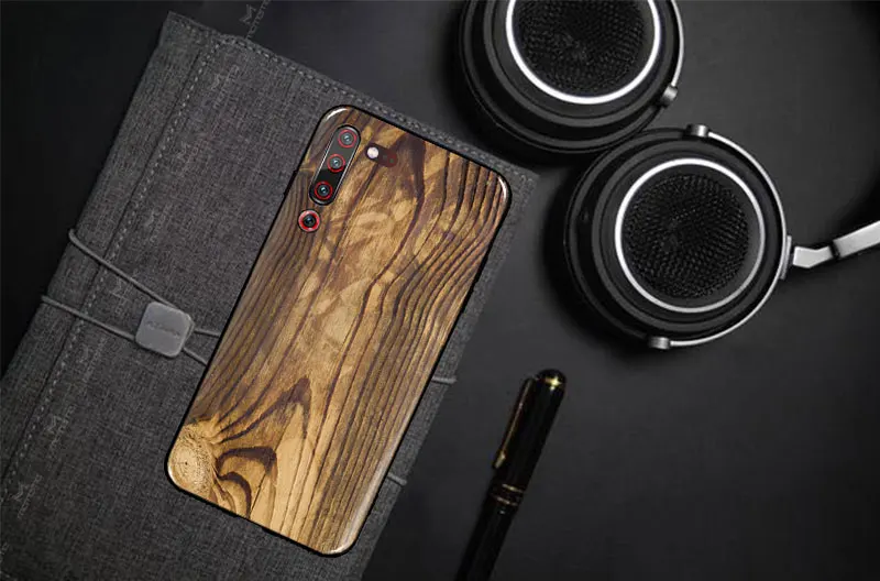 Чехол Z6 pro с текстурой древесины для lenovo Z6 Pro, Мягкий ТПУ силиконовый Модный чехол с рисунком для lenovo Z6 lite z6lite, чехол для телефона, чехол