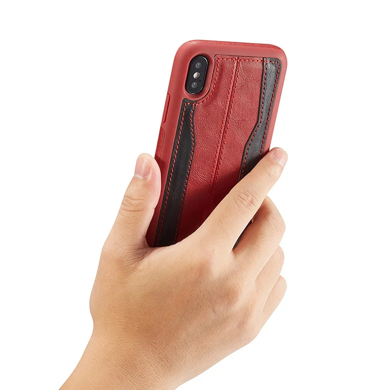 Leather Phone Case for iPhone X 5s 5 S SE Retro Back Cover Coque with Fashion Logo Bag Cases For iPhone6 7 8 PLus |