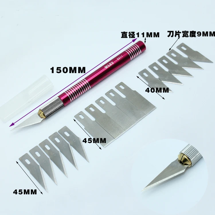 Фотоаксессуары для ремонта ножей высокого качества с алюминиевой ручкой