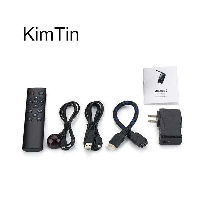 KimTin MK903C Android ТВ палка RK3229 4 ядра, 2 Гб оперативной памяти, 16 Гб встроенной памяти, OS 7,1 4K wifi tv ключ Miracast ТВ плеер Смарт мира Экран мини-ПК