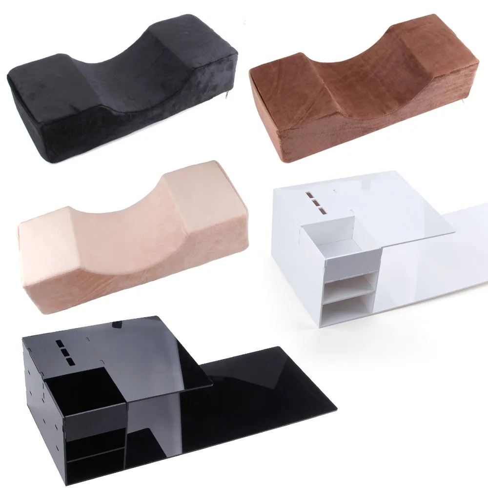 Подушка для наращивания ресниц инструмент макияжа поддержка шеи и шеи|Накладные