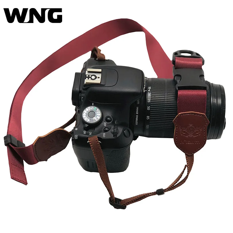 DSLR плечевой ремешок на шею для камеры ремень с нейлоновой тесьмой для Canon Nikon sony цифровой камеры SLR 5 цветов камеры DSLR Универсальный