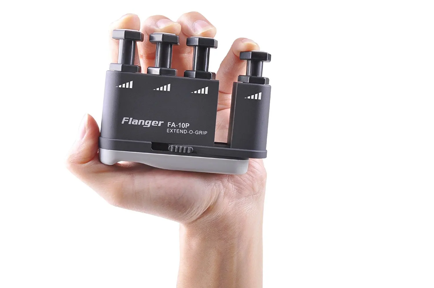 Flanger Регулируемый усилитель пальца и ручной тренажер Flanger выдвижной палец Exerciser для бас-гитары/фортепиано-игр